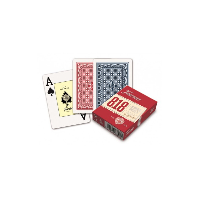 BARAJA POKER FOURNIER Nº 818 55 CARTAS