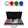 SET DE POKER MAVERICK 300 FICHAS ESTUCHE ALUMINIO