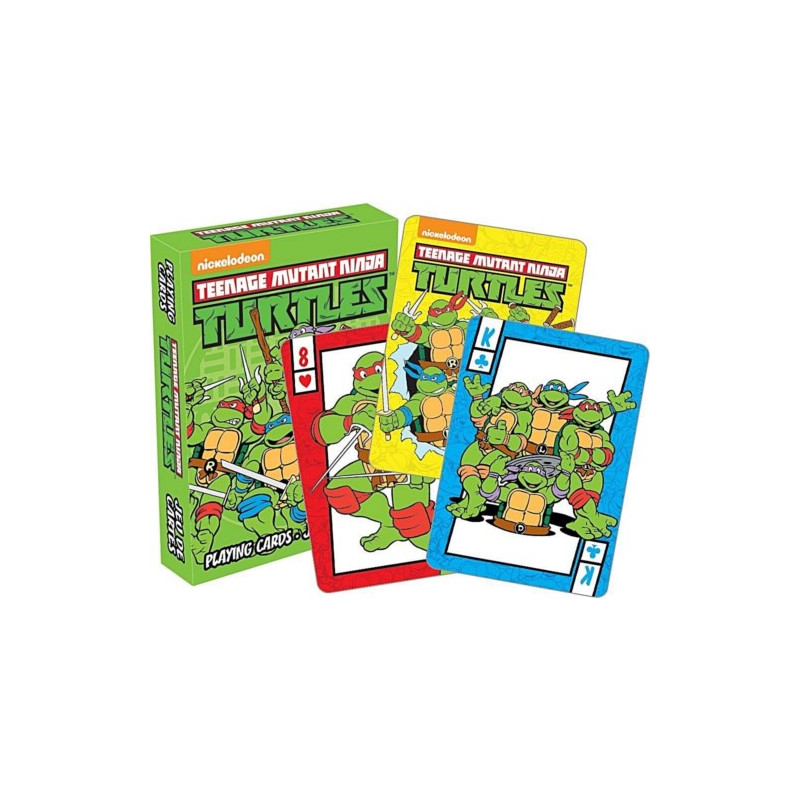 BARAJA 52+ 2 CARTAS TORTUGAS NINJA PLAYING CARDS