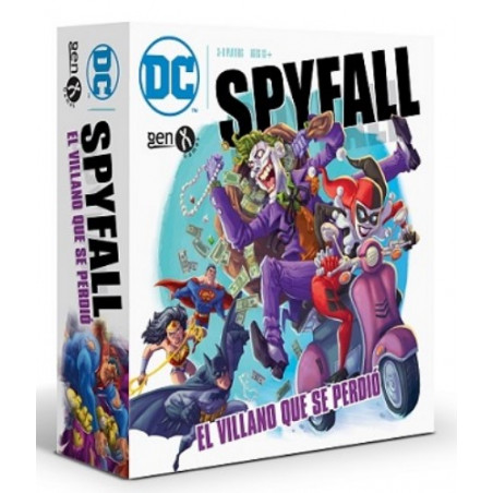 DC SPYFALL EL VILLANO QUE SE PERDIO