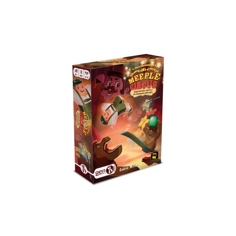 MEEPLE CIRCUS EXP AEREO Y ANIMALES