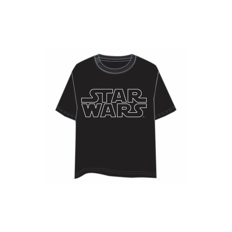 CAMISETA STAR WARS LOGO L