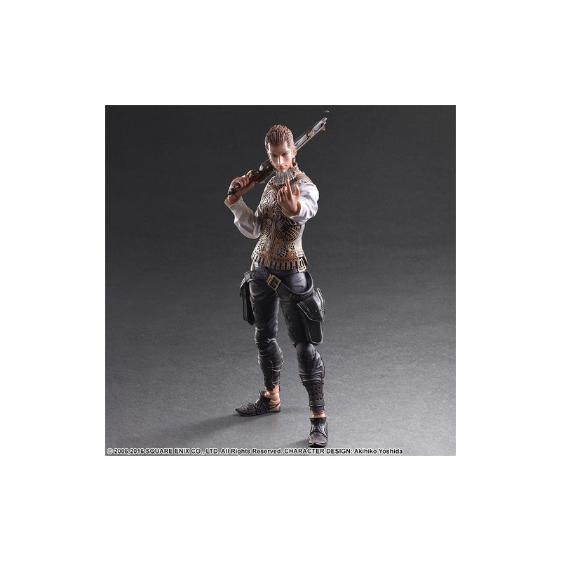 FIGURA PLAY ARTS FINAL FANTASY XII BALTHIER 28 CM