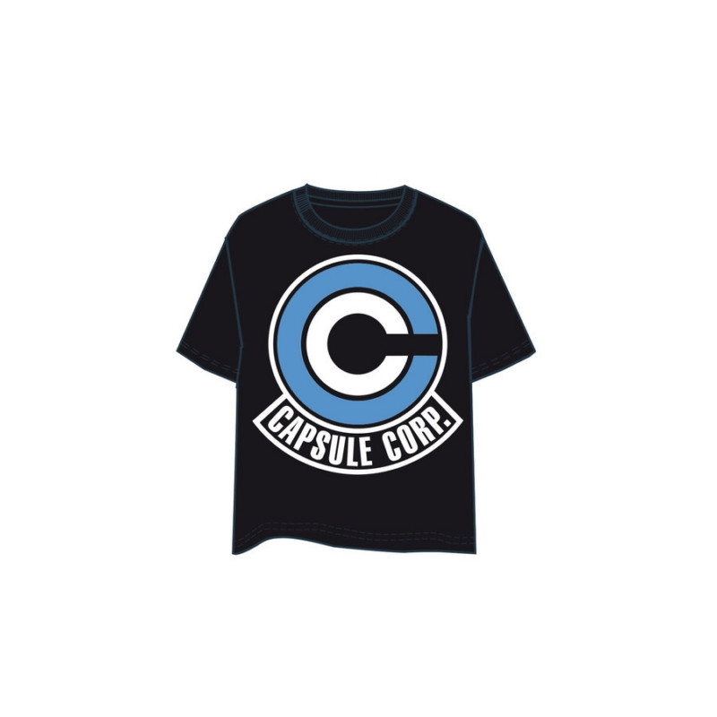 CAMISETA DRAGON BALL CAPSULE CORP LOGO L