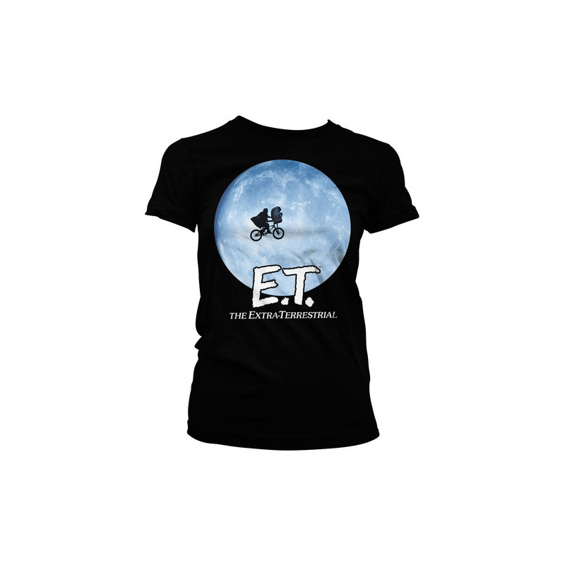 CAMISETA CHICA E.T BIKE AND MOON L