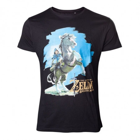 CAMISETA ZELDA LINK ON HORSE L