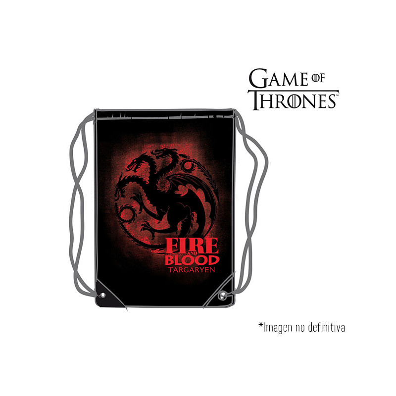 SACO JUEGO DE TRONOS TARGARYEN 45x35