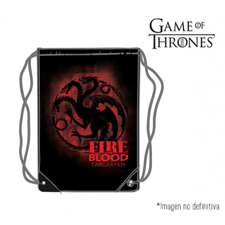 SACO JUEGO DE TRONOS TARGARYEN 45x35