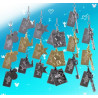 DISPLAY KINGDOM HEARTS CHARMS (12)