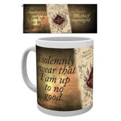 TAZA HARRY POTTER MAPA