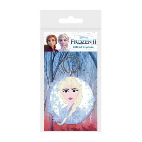 LLAVERO GOMA FROZEN ELSA