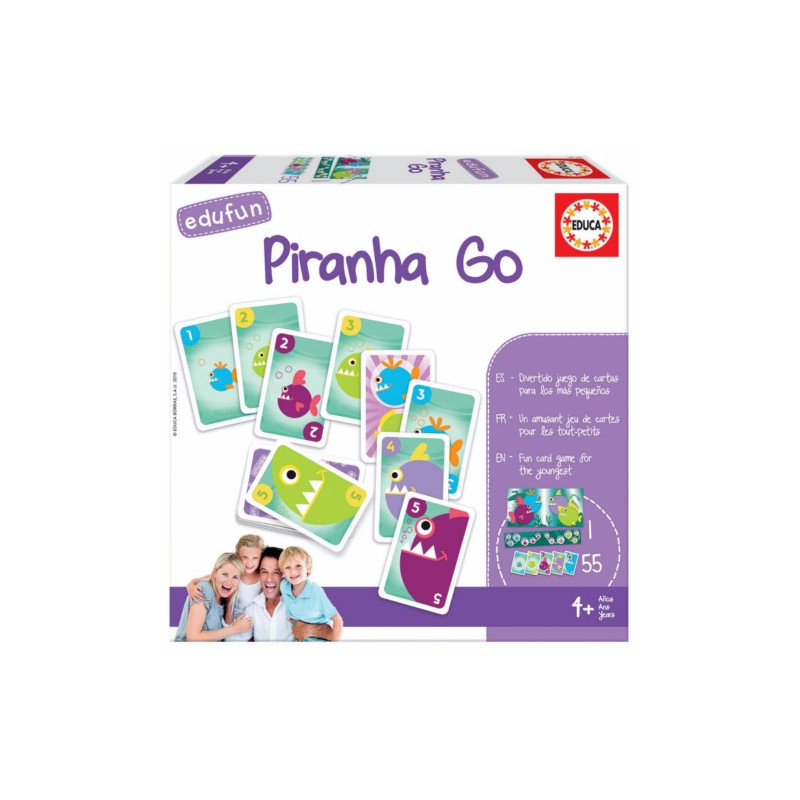 JUEGO EDUCATIVO PIRANHAS GO