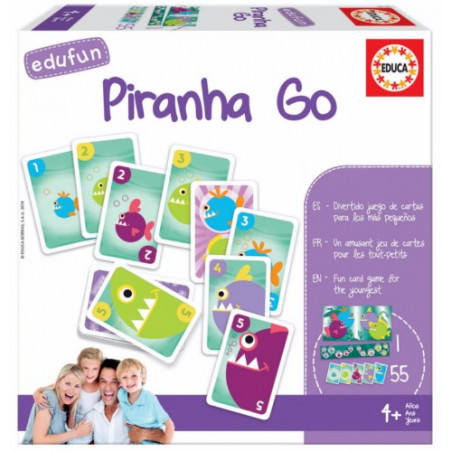 JUEGO EDUCATIVO PIRANHAS GO