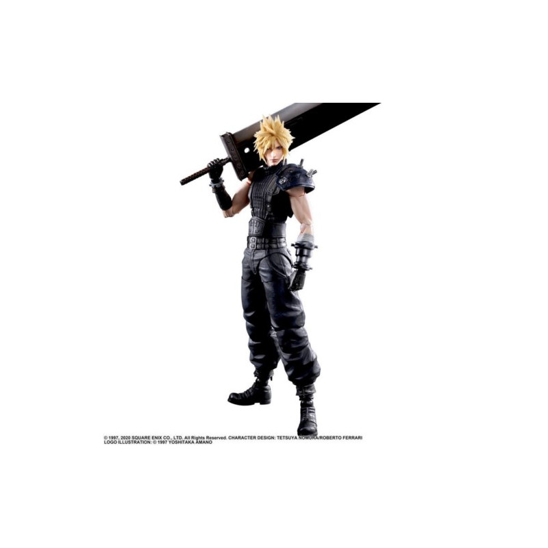 FIGURA FINAL FANTASY VII REMAKE CLOUD 25 CM