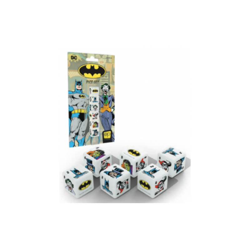 SET DE DADOS D6 BATMAN