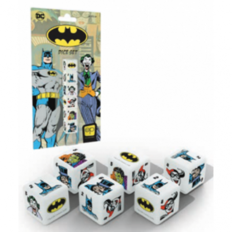 SET DE DADOS D6 BATMAN