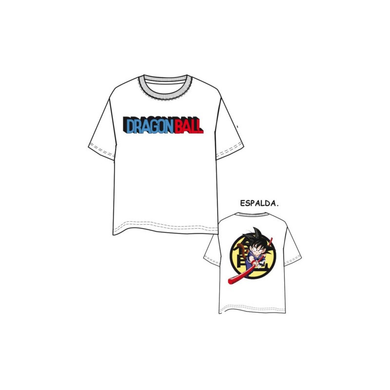 CAMISETA DRAGON BALL GOKU PALO S