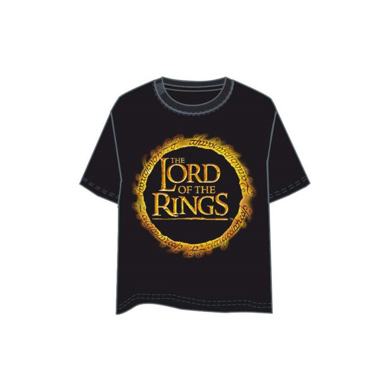 CAMISETA SEÑOR DE LOS ANILLOS LOGO S