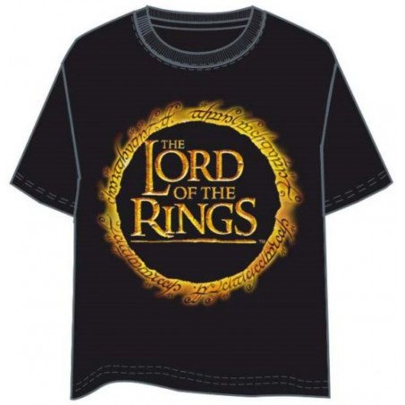 CAMISETA SEÑOR DE LOS ANILLOS LOGO S