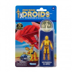 FIGURA HASBRO STAR WARS C-3PO VINTAGE MONEDA 50TH