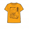 CAMISETA DRAGON BALL GOKU CUADRADO L