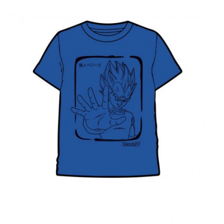 CAMISETA DRAGON BALL VEGETA CUADRADO M