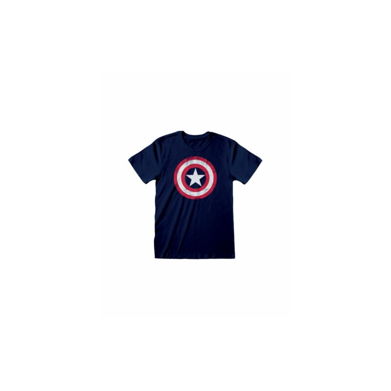 CAMISETA MARVEL CAPITAN AMERICA ESCUDO XXL