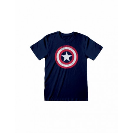 CAMISETA MARVEL CAPITAN AMERICA ESCUDO XXL