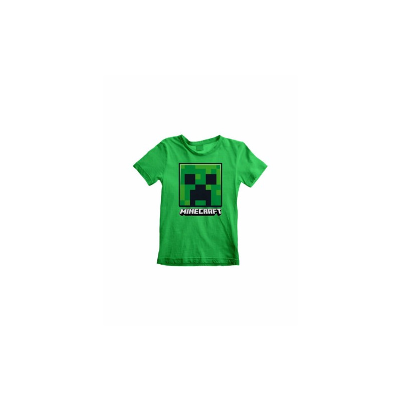 CAMISETA MINECRAFT VERDE XXL