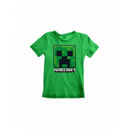 CAMISETA MINECRAFT VERDE XXL