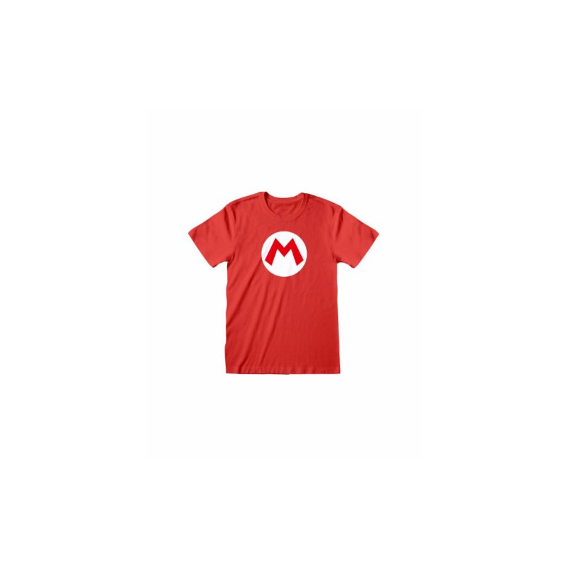 CAMISETA NINTENDO MARIO ROJA L