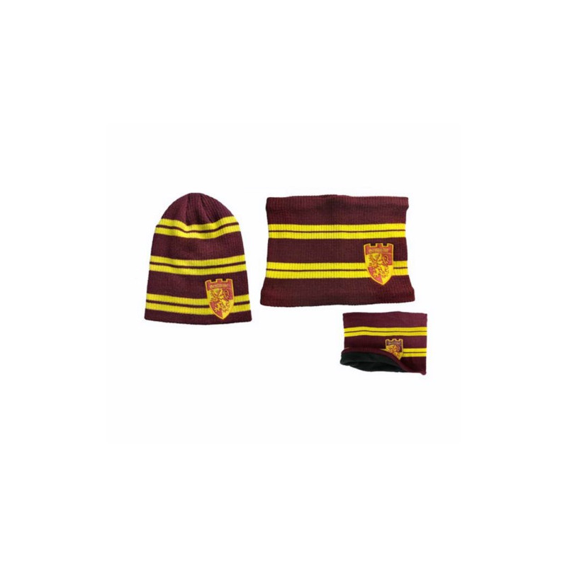 GORRO LANA + BRAGA HARRY POTTER