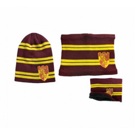 GORRO LANA + BRAGA HARRY POTTER