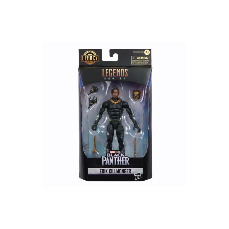 FIGURA HASBRO MARVEL BLACK PANTHER KILLMONGER