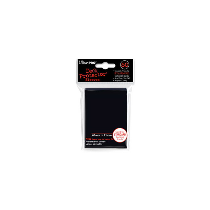 82669 - FUNDA ULTRA PRO SOLID NEGRO (50 unid.)