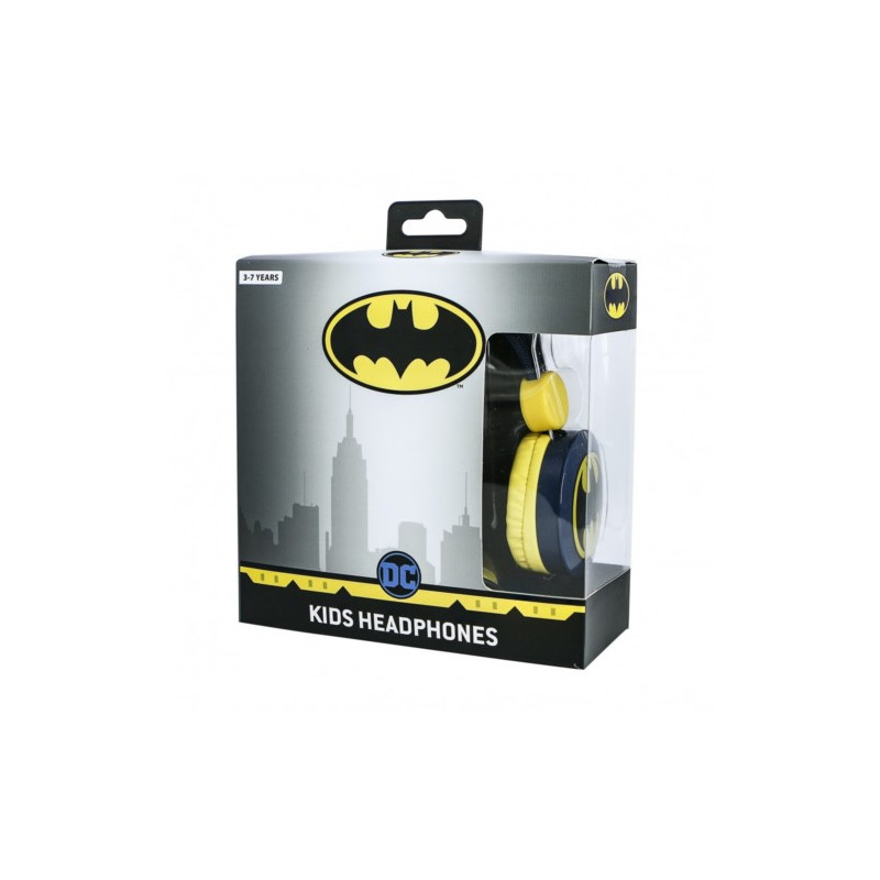 AURICULARES KID BASICOS OTL BATMAN 3- 7 AÑOS