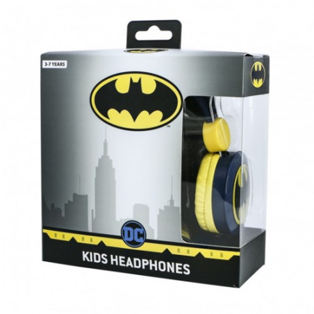 AURICULARES KID BASICOS OTL BATMAN 3- 7 AÑOS