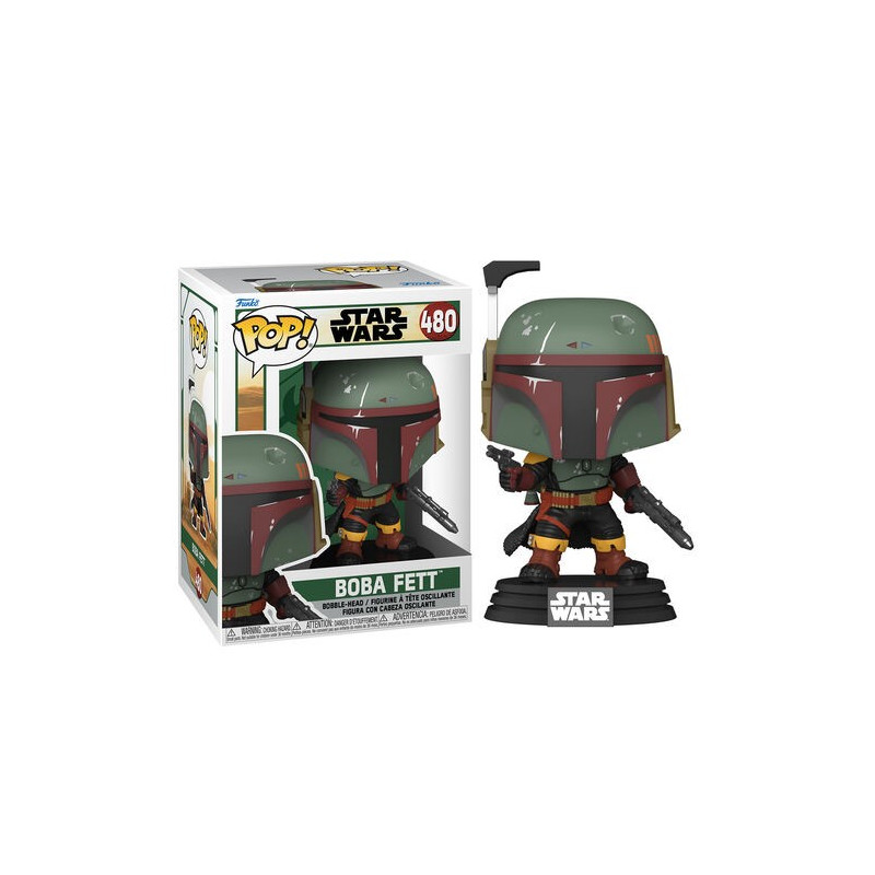 FIGURA POP STAR WARS BOOK : BOBA FETT