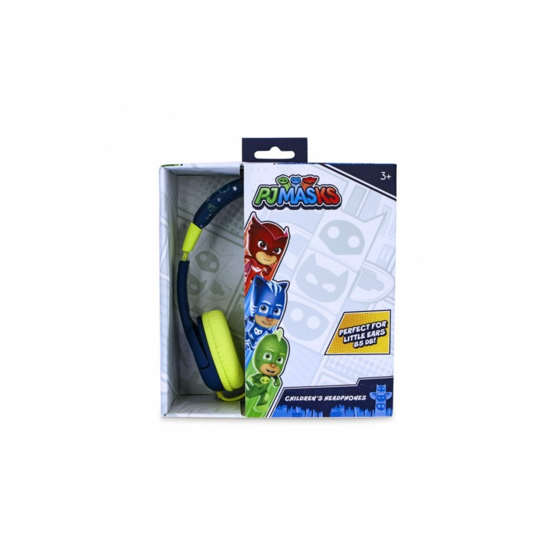 AURICULARES CABLE PATRULLA PJ MASKS 3-7 AÑOS