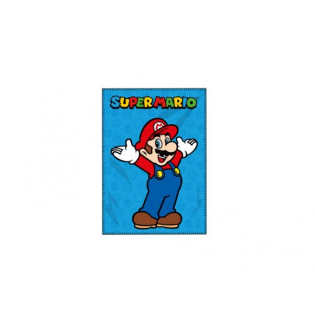 MANTA POLAR NINTENDO 1041 MARIO 100 X 140 CM