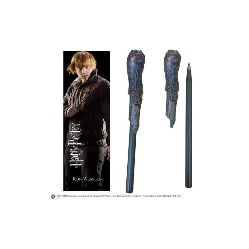 BOLIGRAFO Y MARCAPAGINAS HARRY POTTER RON