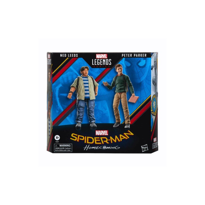 FIGURA HASBRO MARVEL SPIDERMAN HOMECOMING PETER AND NED