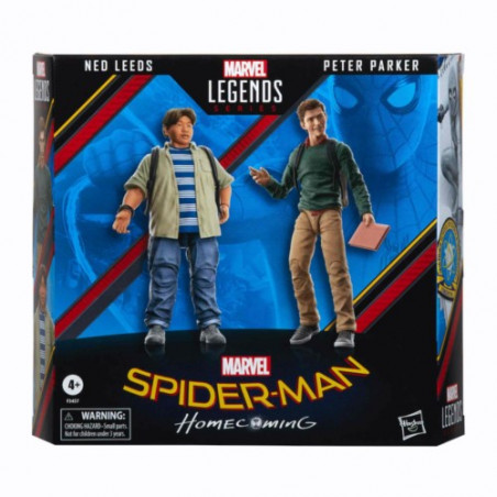 FIGURA HASBRO MARVEL SPIDERMAN HOMECOMING PETER AND NED