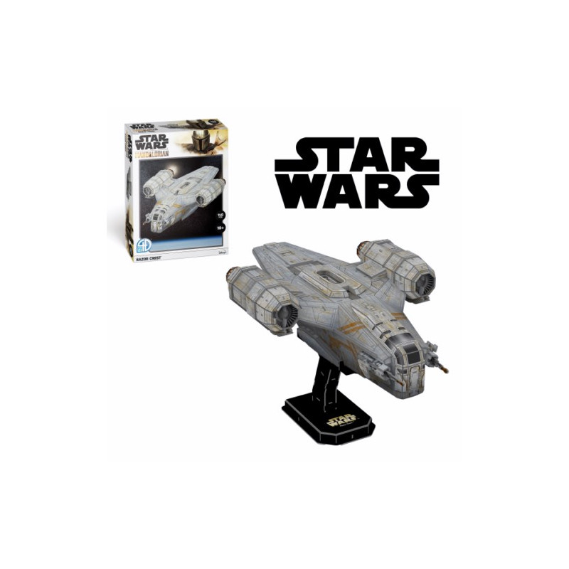 PUZLE STAR WARS 3D MANDO RAZOR CREST