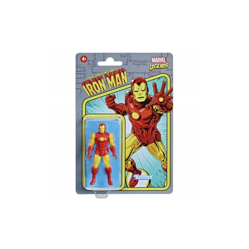 FIGURA HASBRO MARVEL LEGENDS  IRON MAN 9.5 CM