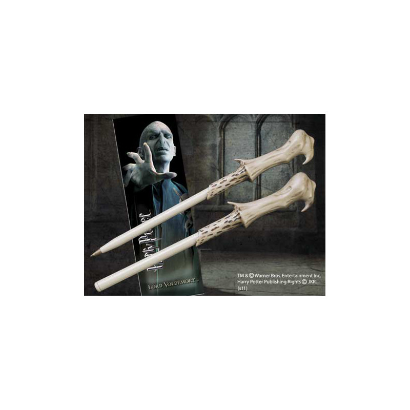 BOLIGRAFO Y MARCAPAGINAS HARRY POTTER VOLDEMORT