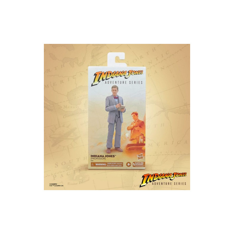 FIGURA HASBRO INDIANA JONES PROFESOR JONES 15 CM