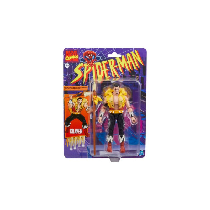 FIGURA HASBRO MARVEL KRAVEN RETRO