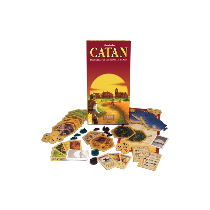 LOS COLONOS DE CATAN EXPANSION PARA 5-6 JUGADORES