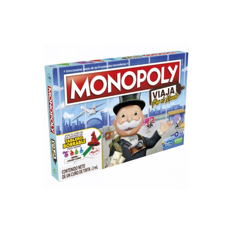 HASBRO MONOPOLY VIAJA POR EL MUNDO